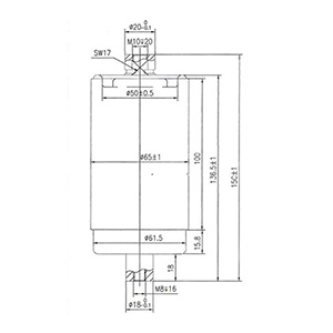 12kV断路器用真空灭弧室（207A）